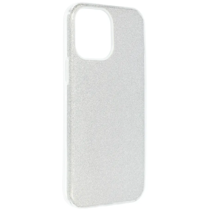 Silikónové puzdro na Samsung Galaxy S23+ 5G S916 Forcell Shining strieborné