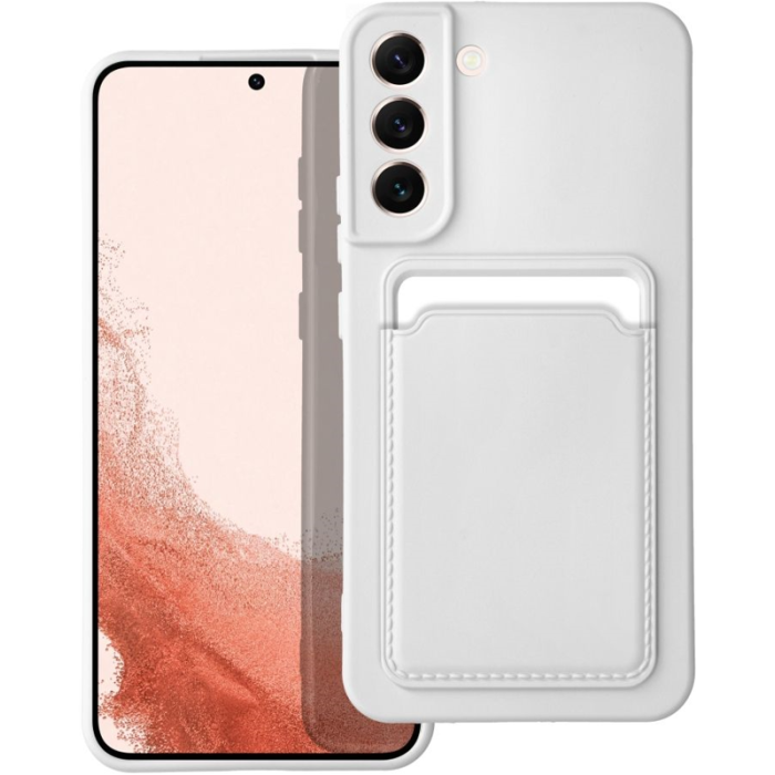 Silikónové puzdro na Samsung Galaxy A34 5G A346 Card biele