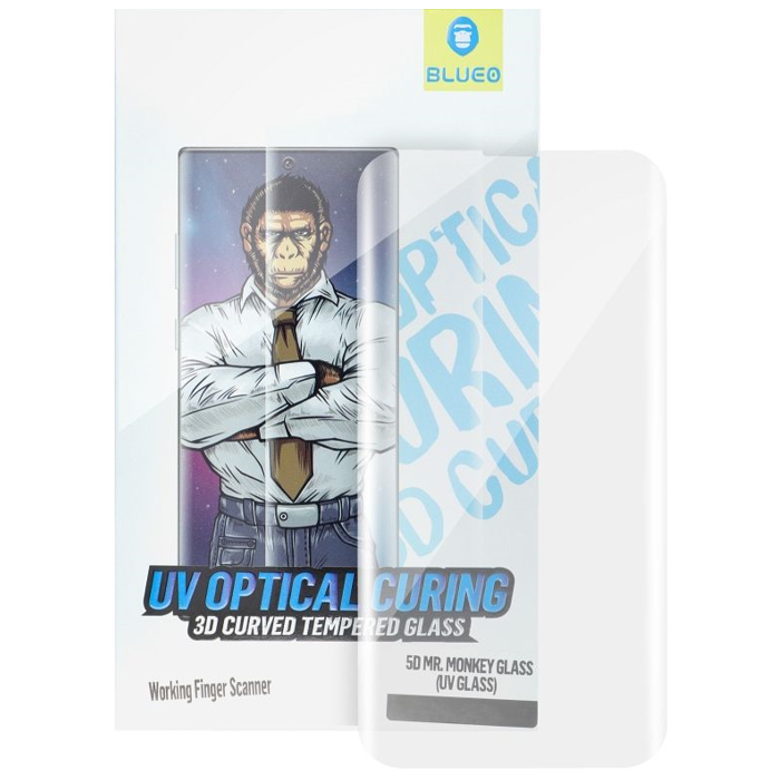 Tvrdené sklo na Samsung Galaxy S23 Ultra 5G S918 Mr. Monkey 5D UV