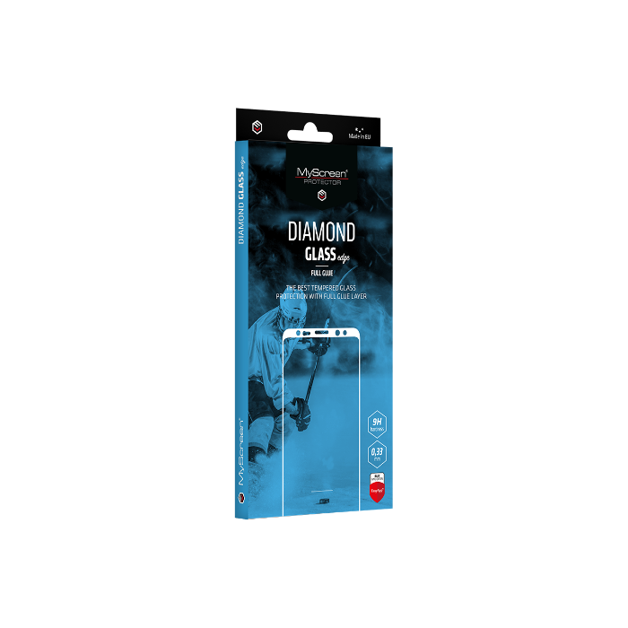 Tvrdené sklo na Motorola Moto G32 MyScreen Diamond Edge Full Glue 9H celotvárové čierne