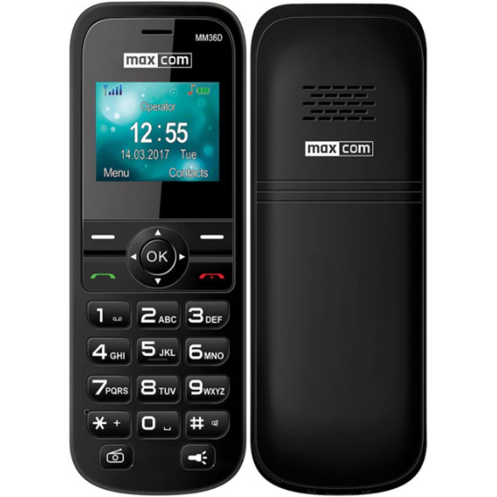 MaxCom Comfort MM36D Black Nový z výkupu