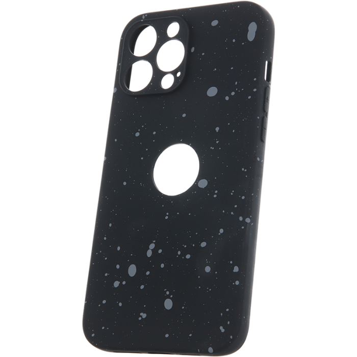 Silikónové puzdro na Apple iPhone 14 Plus Granite čierne