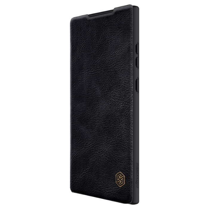 Diárové puzdro na Samsung Galaxy S23 Ultra 5G S918 Nillkin Qin Book Pro čierne