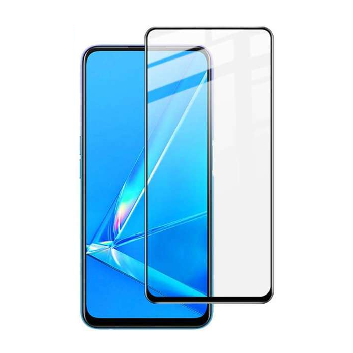 Tvrdené sklo na Oppo A17 MyScreen Diamond Edge Lite Full Glue 9H celotvárové čierne