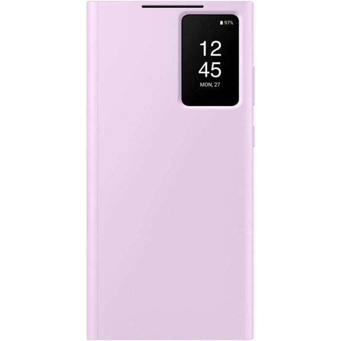 Diárové puzdro Samsung na Samsung Galaxy S23 Ultra 5G S918 EF-ZS918CVE Clear View Lilac