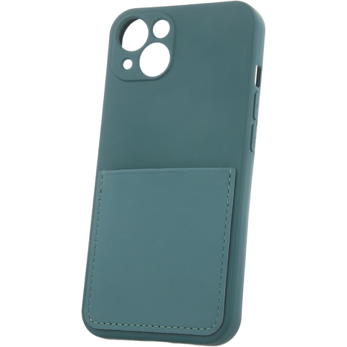 Silikónové puzdro na Xiaomi Redmi 9A/9AT Card Cover zelené