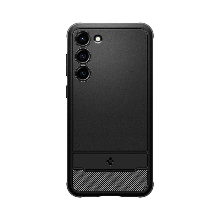 Odolné puzdro na Samsung Galaxy S23 5G S911 Spigen Rugged Armor čierne