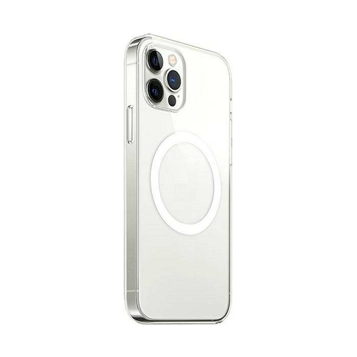 Silikónové puzdro na Apple iPhone 14 Plus Mercury MagSafe Silicone transparentné