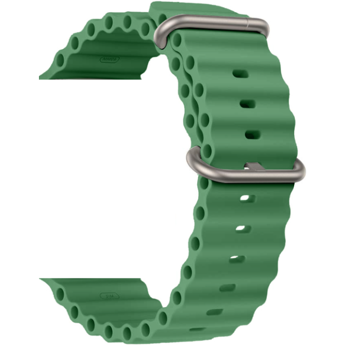 Náhradný remienok na Apple Watch 42/44/45/49mm Silicone Loop Design 1 zelený