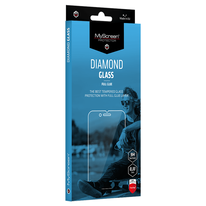 Tvrdené sklo na Realme 10 5G/9i/10s MyScreen Diamond Full Glue 9H celotvárové čierne