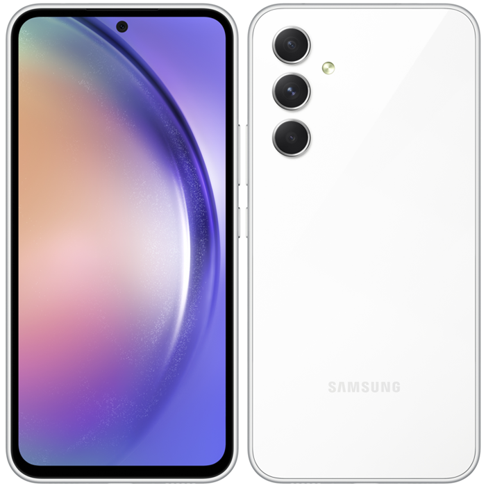 Samsung Galaxy A54 5G A546, 8/256 GB, Dual SIM, Awesome White - SK distribúcia