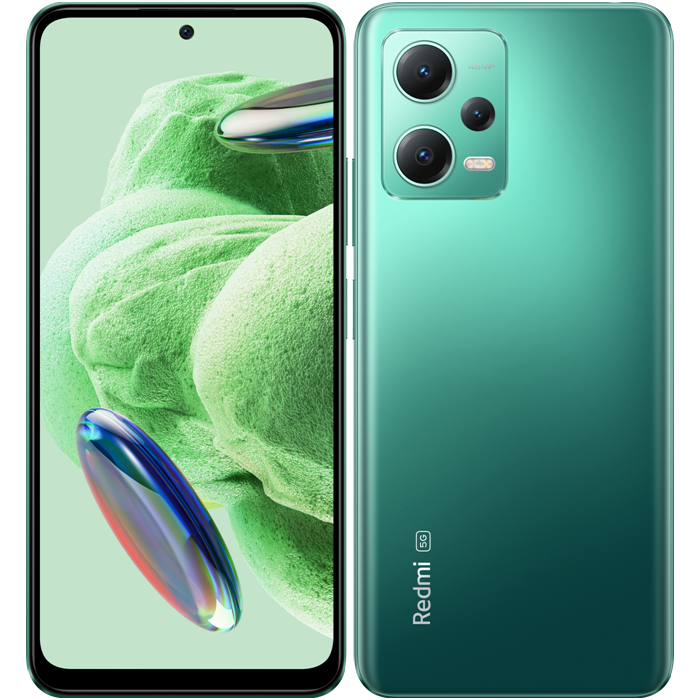 Xiaomi Redmi Note 12 5G, 4/128 GB, Dual SIM, Forest Green - SK distribúcia