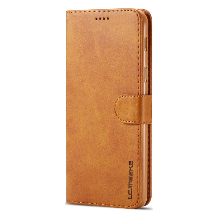 Diárové puzdro na Samsung Galaxy A6 A600 Texture Calf Book žlté