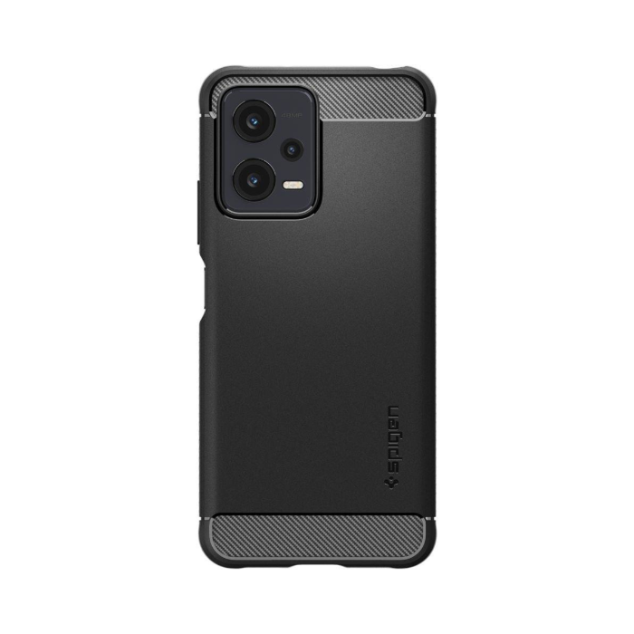 Odolné puzdro na Xiaomi Redmi Note 12 5G/Poco X5 5G Spigen Rugged Armor čierne