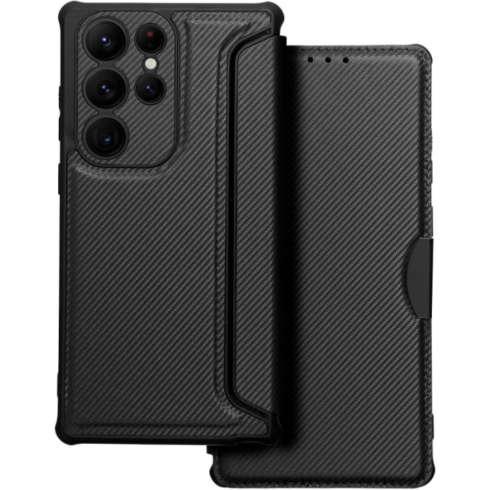 Diárové puzdro na Xiaomi Redmi Note 12 Pro 5G/Poco X5 Pro 5G RAZOR čierne
