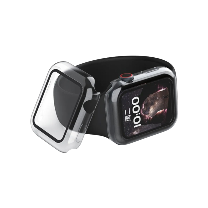 Plastové puzdro na Apple Watch 7/8/9 45mm X-ONE Dropguard transparentné