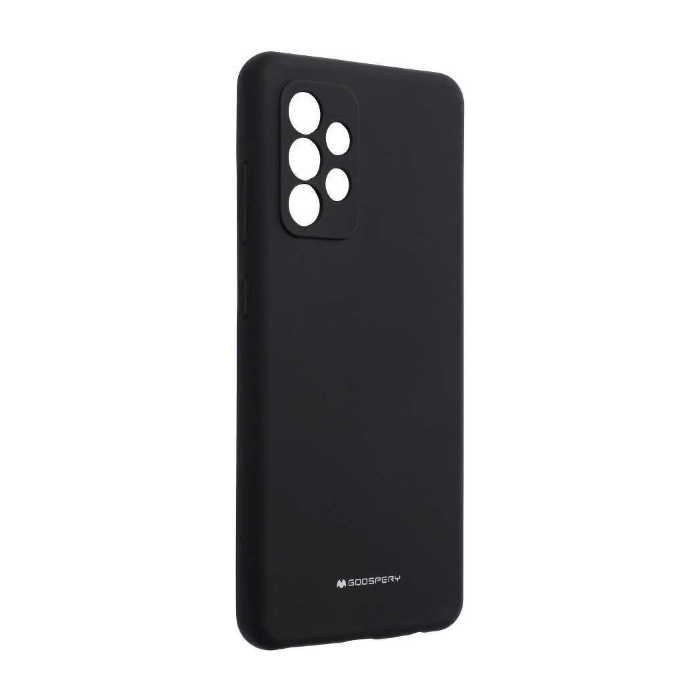 Silikónové puzdro na Samsung Galaxy A54 5G A546 Mercury Silicone čierne