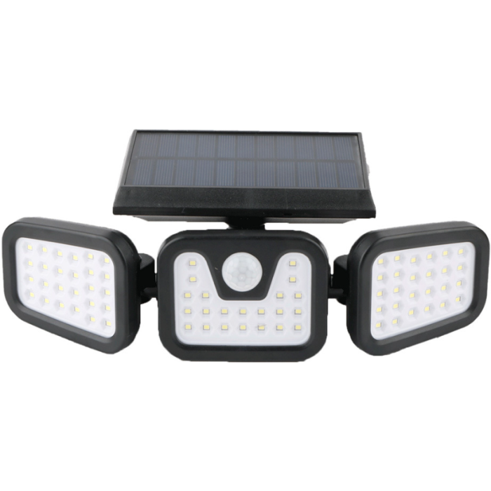SUNARI Solar Lamp LED FLS-03 74*SMD PIR 8W 600lm 6000K 2400mAh Li-Ion Forever Light