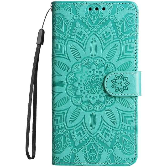 Diárové puzdro na Oppo A16/A16s/A54s/A55 4G MEZZO kvet zelené