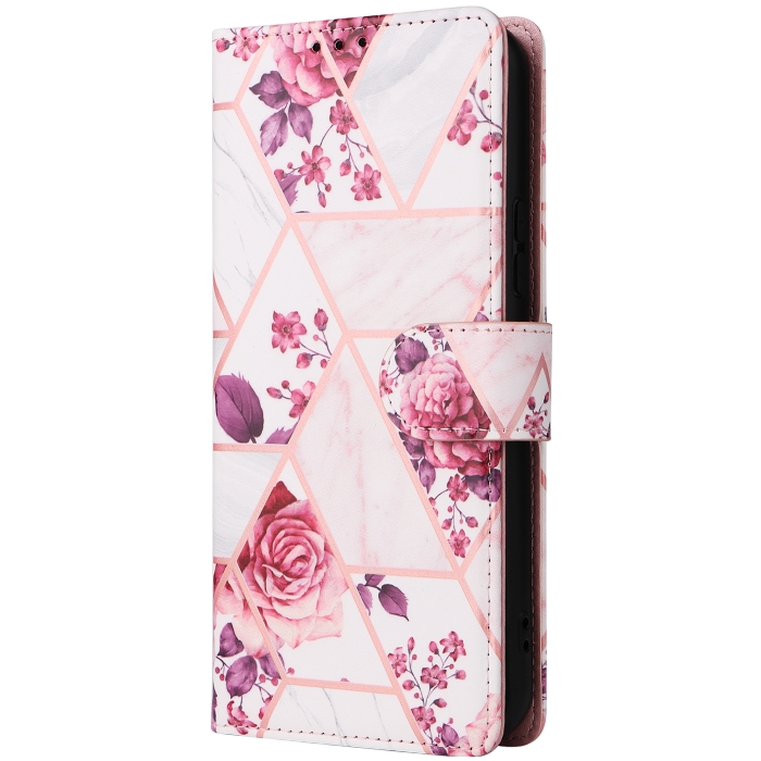 Diárové puzdro na Samsung Galaxy A54 5G A546 5G Tech-Protect Wallet Floral Rose