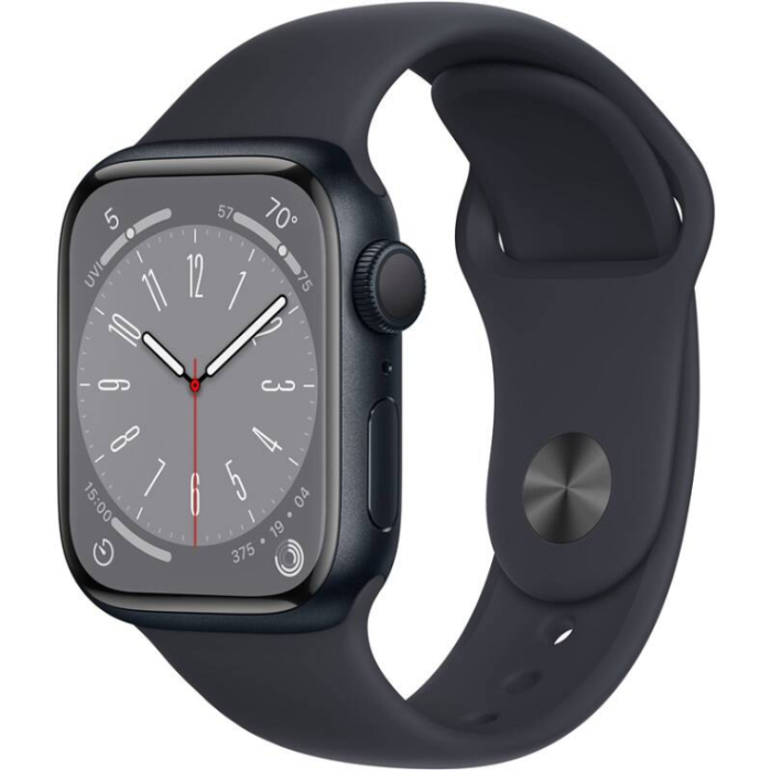 Používané Apple Watch Series 8 GPS 45mm Midnight Aluminium Case with Midnight Sport Band Trieda A