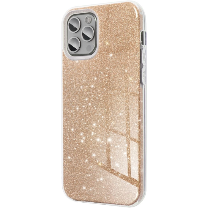 Obal SHINING Case Apple iPhone 15 Pro Max gold