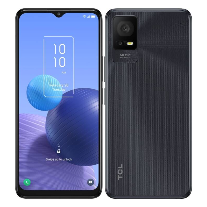 TCL 408, 4/64 GB, Dual SIM, Gravity Grey - SK distribúcia