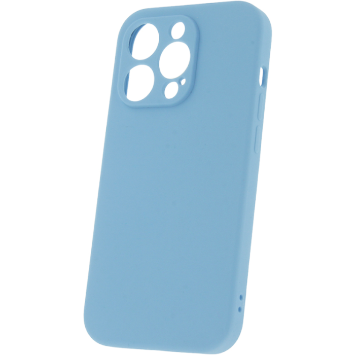 Silikónové puzdro na Apple iPhone 12 Mini Mag Invisible Pastel modré