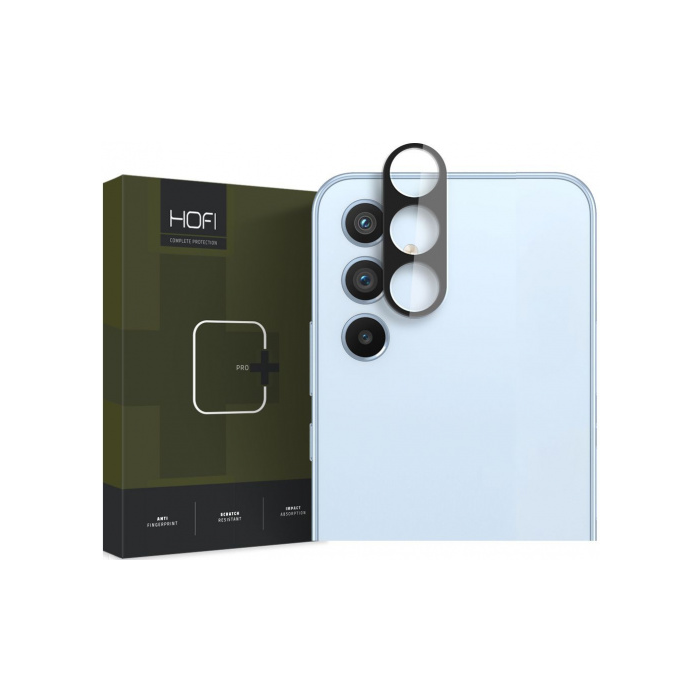 Tvrdené sklo na fotoaparát na Samsung Galaxy A34 5G A346 Hofi Cam Pro+ čierne