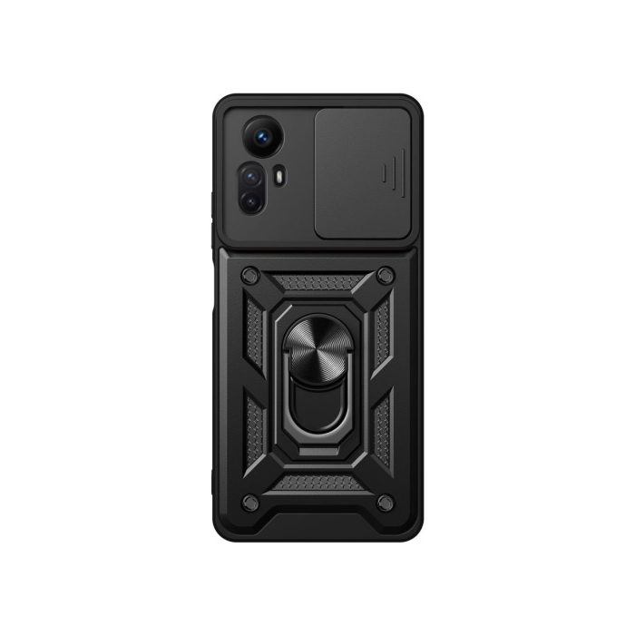 Odolné puzdro na Xiaomi Redmi Note 12S Tech-Protect Camshield Ring Armor čierne