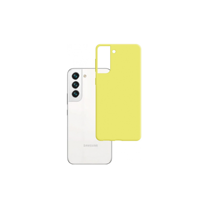 Odolné puzdro na Samsung Galaxy S22 5G S901 3MK Matt TPU lime