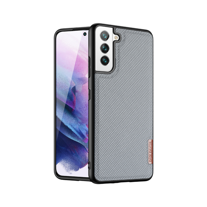 Plastové puzdro na Samsung Galaxy S22 5G S901 Dux Ducis Fino sivé