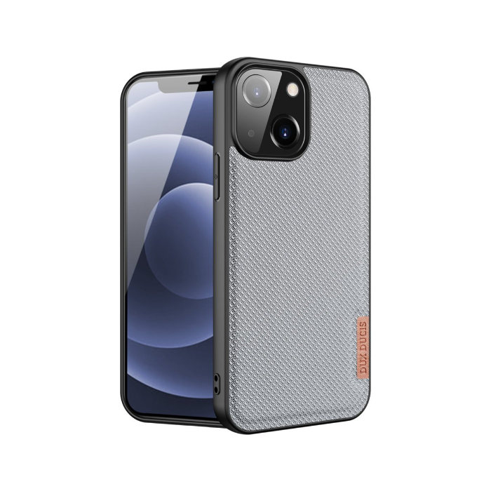 Plastové puzdro na Apple iPhone 13 Dux Ducis Fino sivé