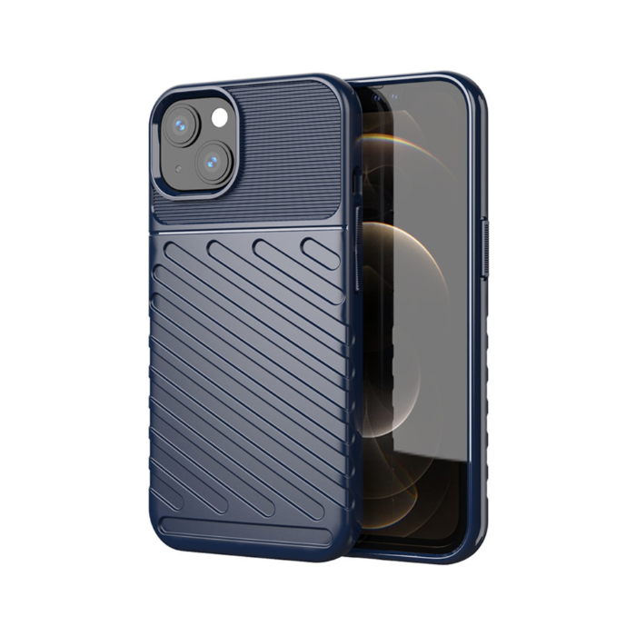 Odolné puzdro na Apple iPhone 13 Thunder modré
