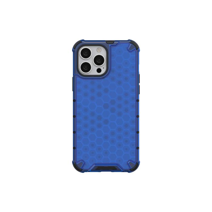 Odolné puzdro na Apple iPhone 14 Pro Honeycomb Armor modré