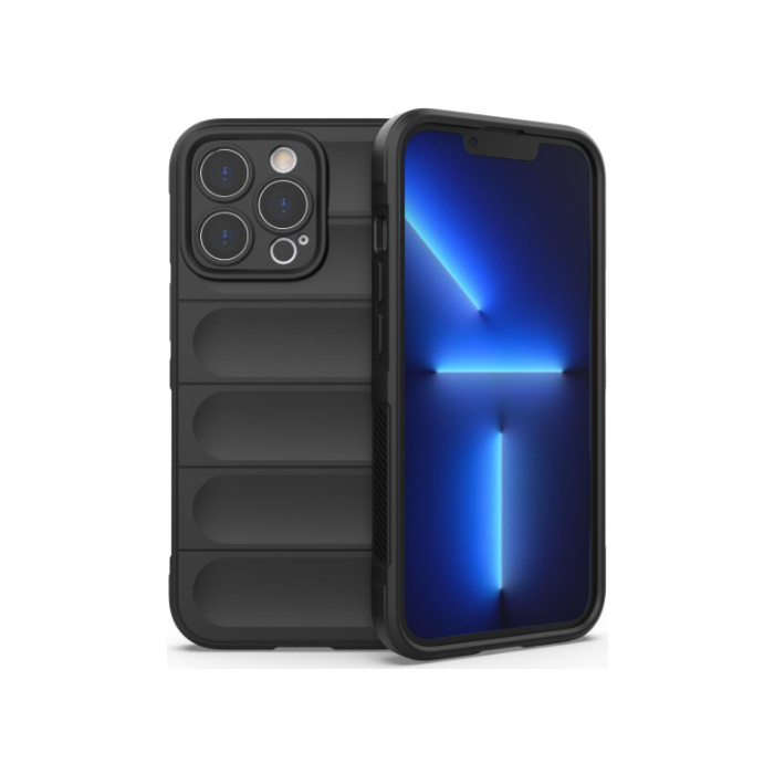 Odolné puzdro na Apple iPhone 14 Pro Magic Shield Flexible Armored čierne