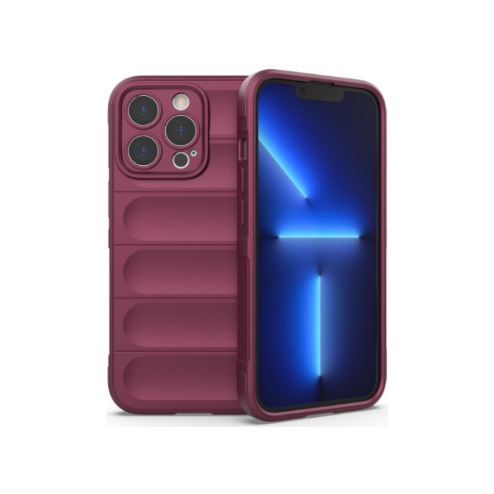 Odolné puzdro na Apple iPhone 14 Plus Magic Shield Flexible Armored fialové