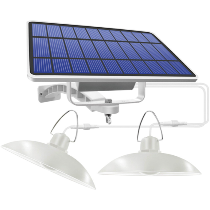 SUNARI Solar Double Lamp LED FLS-80 6W 520lm 4500K 5500mAh Li-Ion Forever Light
