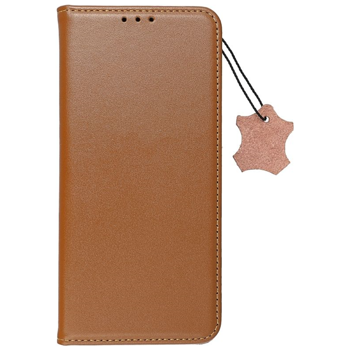 Diárové puzdro na Xiaomi Redmi Note 12S Leather Smart Pro hnedé