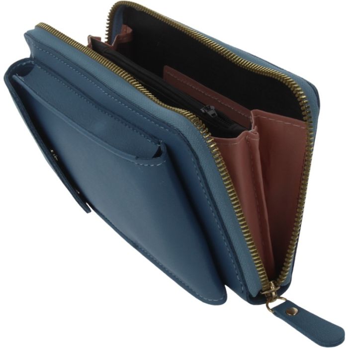 Obal Phone bag, univerzálne puzdro/peňaženka na mobil, blue