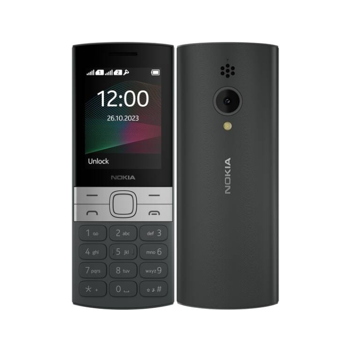 Nokia 150 (2023), Dual SIM, Black - SK distribúcia