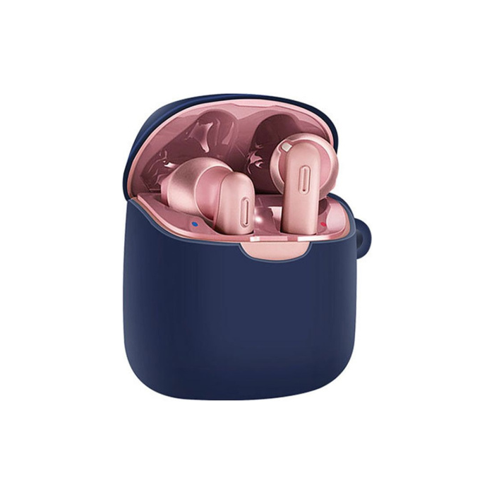 Silikónové puzdro na JBL Tune 220 TWS Tech-Protect Icon modré