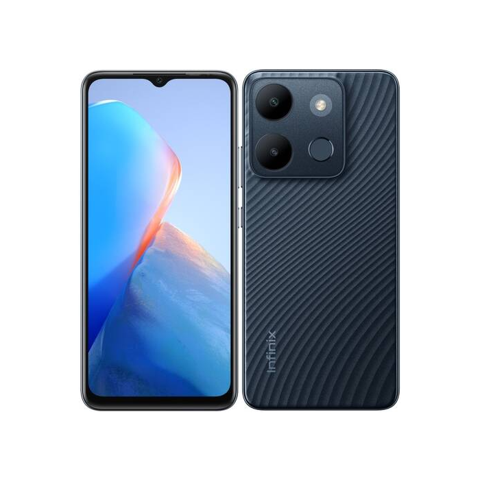 Infinix Smart 7, 3/64 GB, Dual SIM, Polar Black - SK distribúcia