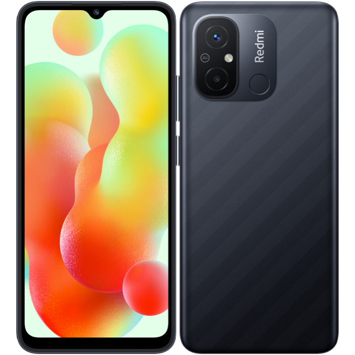 Xiaomi Redmi 12C, 3/32 GB, Dual SIM, Graphite Gray - Vystavený kus