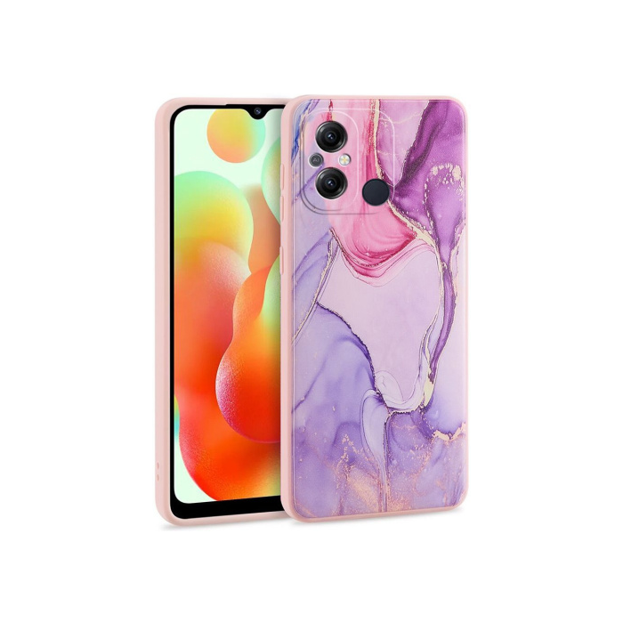 Silikónové puzdro na Xiaomi Redmi 12C Tech-Protect Mood marble