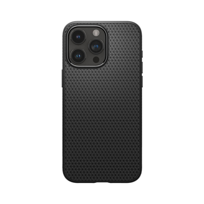 Odolné puzdro na Apple iPhone 15 Pro Spigen Liquid Air matte black