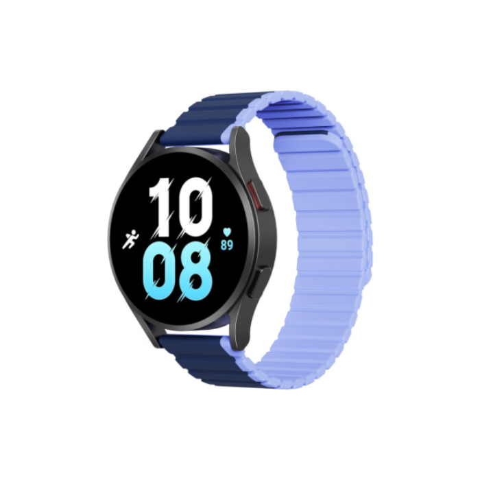 Náhradný remienok na Samsung Galaxy Watch 6 Pro/6/6 Classic/5 Pro/5/5 Classic Dux Ducis Magnetic Strap (20mm LD Version) modrý