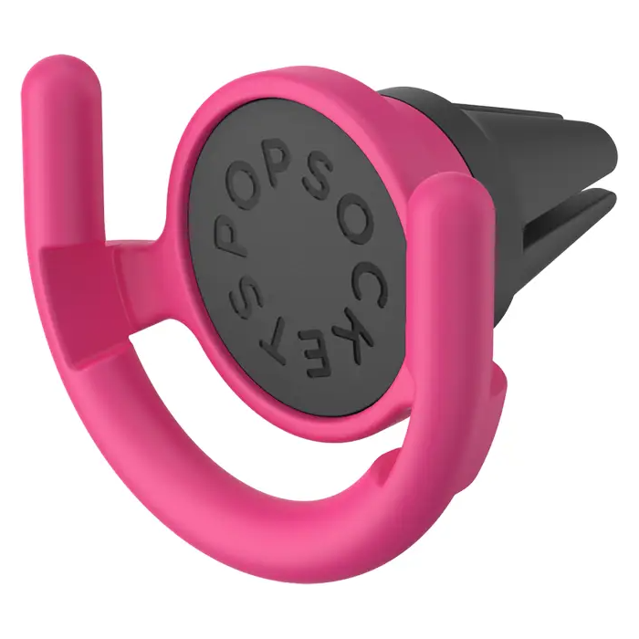 PopSockets držiak na ventilačnú mriežku v aute ružovo-čierna