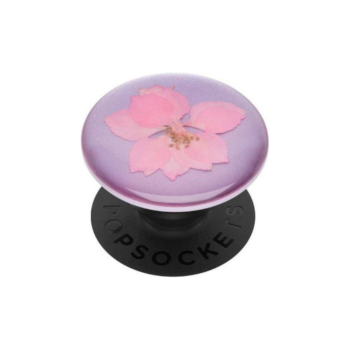 PopSockets PopGrip Gen.2, Pressed Flower Delphinium Pink