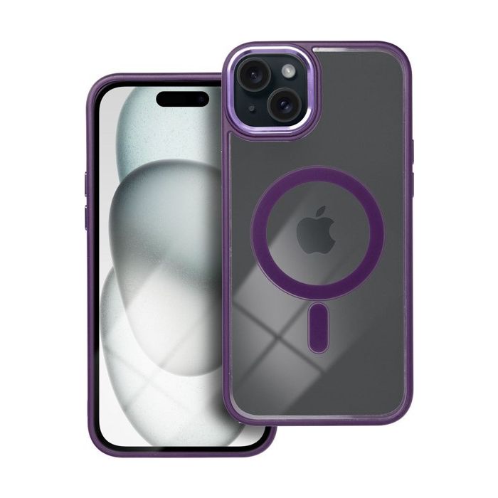 Obal COLOR EDGE MAG COVER MagSafe Apple iPhone 15 deep purple